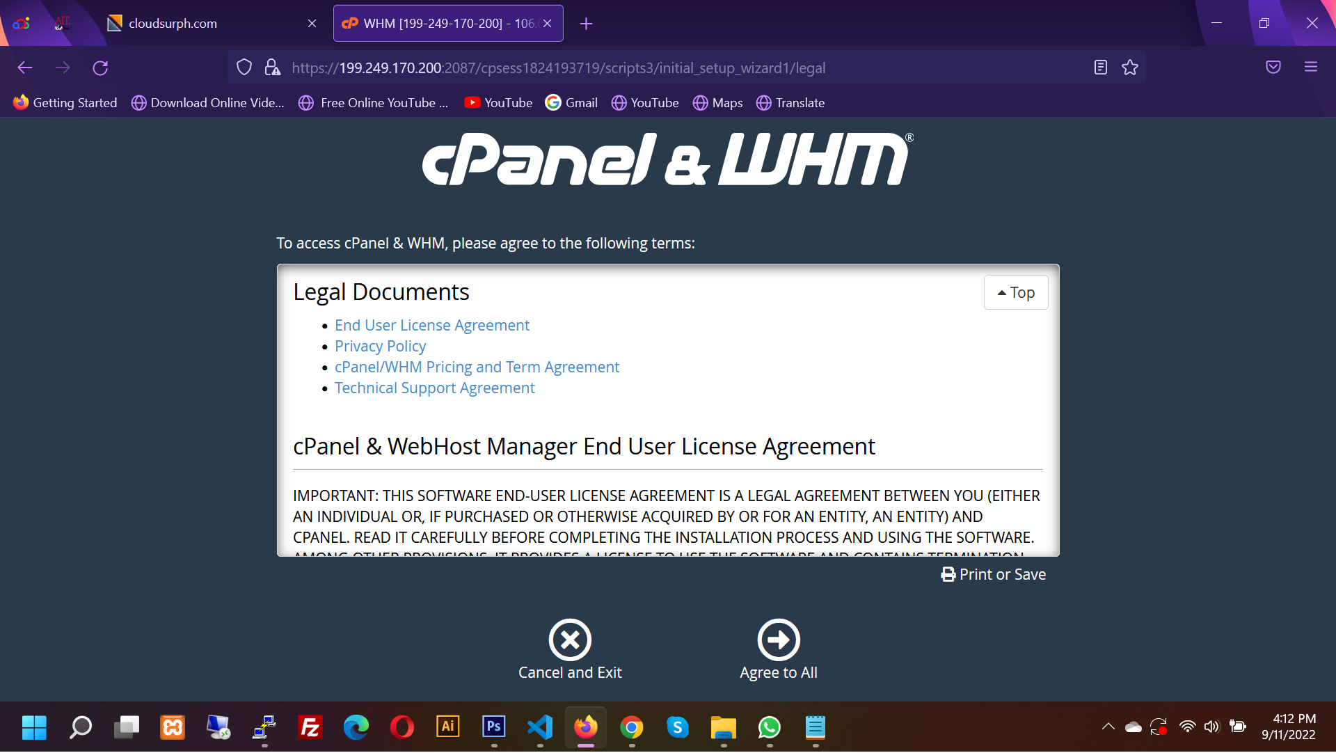 How-to-install-cPanel-WHM-on-a-CentOS-VPS-cPanel-and-WHM-initial-setup