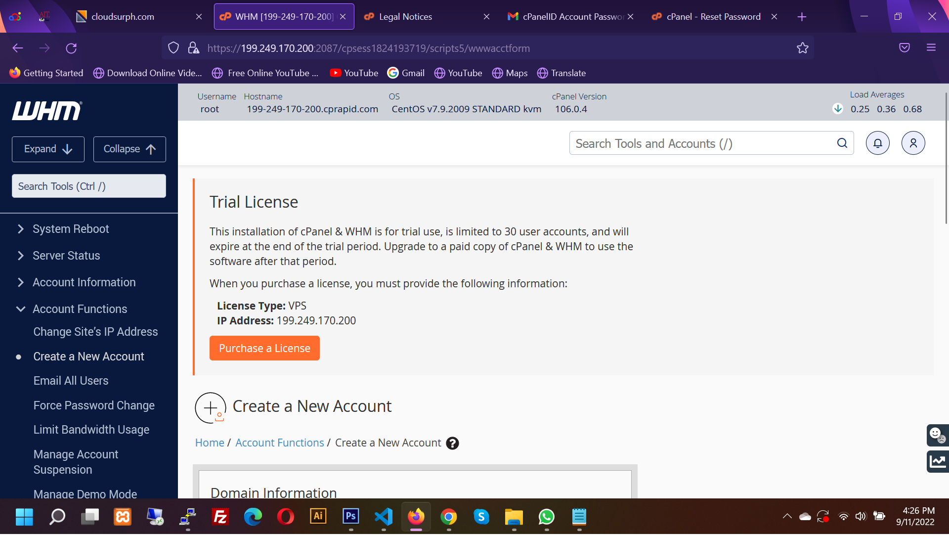 How-to-install-cPanel-WHM-on-a-CentOS-VPS-WHM