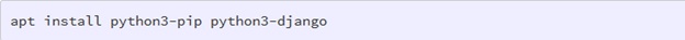 Install Django