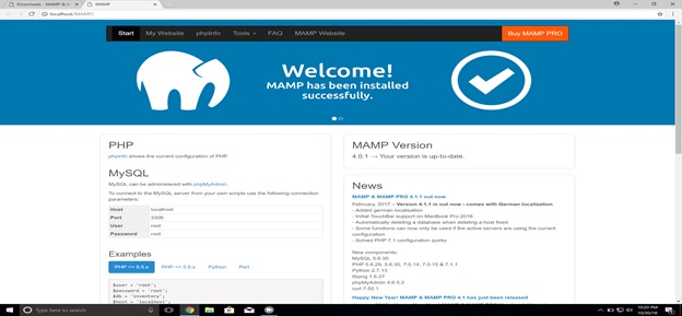 MAMPserveronwindows