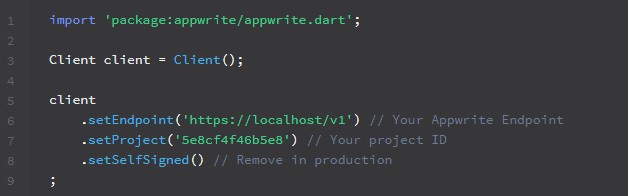 set project app writer